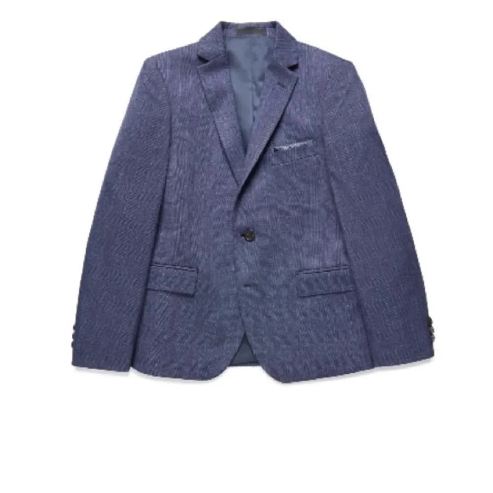 Lauren Ralph Lauren Big Boys Plaid Sport Coat - Navy, jacket suit 16R